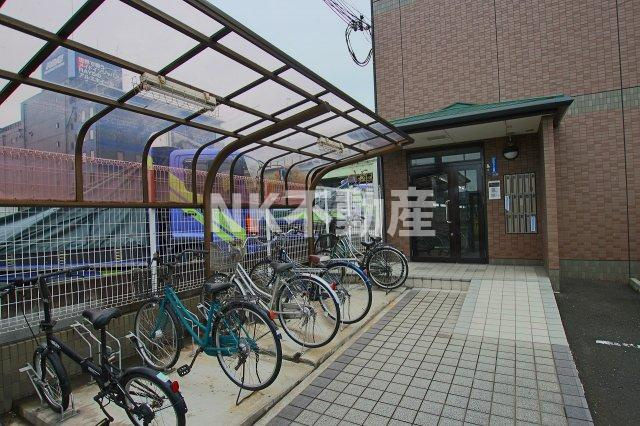 【その他共用部分】 | ハイウッズナガタ（長田賃貸） | 駐輪場です