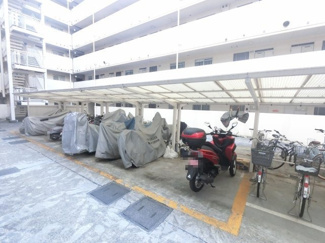【その他共用部分】 | バイク置場です。