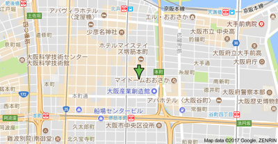 【地図】 | ラナップスクエア堺筋本町