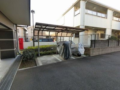 【その他共用部分】 | グランノエル日吉本町 | バイク置場です。