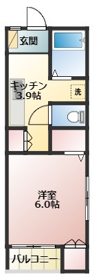 【間取り】 | コーポフリージア