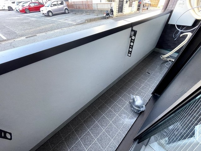 ネクステージ幕張　１０４のバルコニー