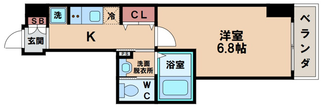 【間取り】 | CQレジデンス大阪WEST
