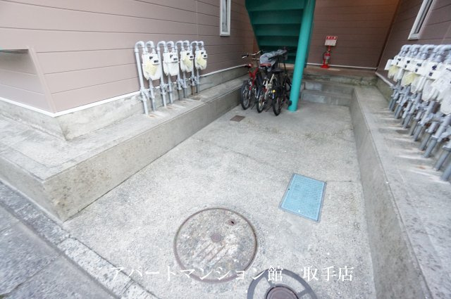 コーポ取手のエントランス