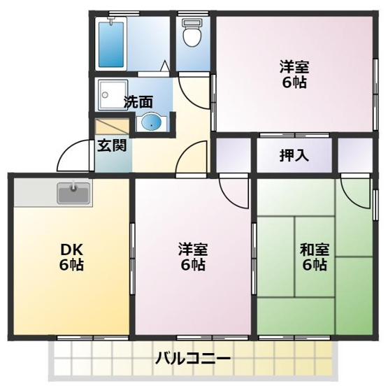 【間取り】 | セジュール中野