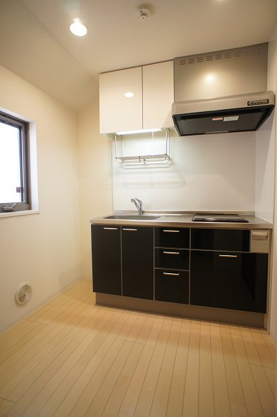 メゾン・サウスロックのキッチン|システムキッチンは2口IHヒーター