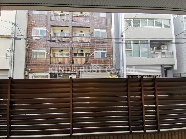 ビオトープザジヴェの展望|一階ですが目隠しのフェンスが高く人目が気になりません