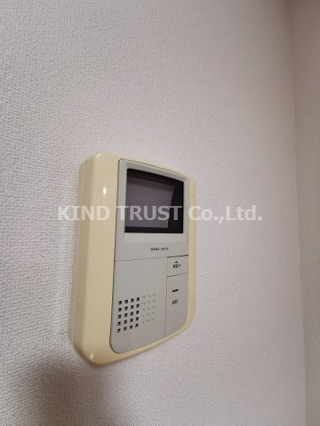 ビオトープザジヴェのセキュリティ|モニター付きインターホンです