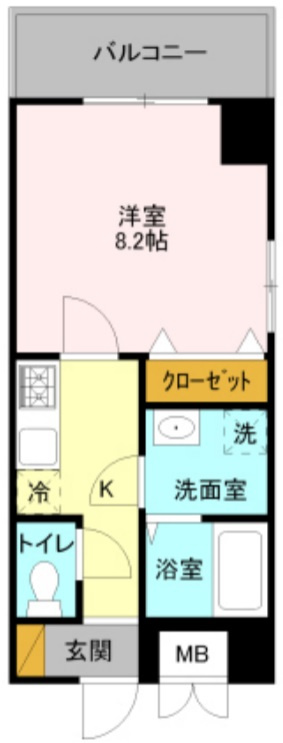 ベルフルールの間取り
