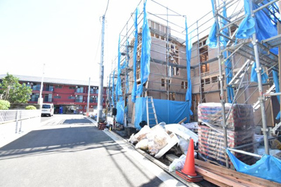 【前面道路含む現地写真】 | 小金井市貫井南町4丁目 | 前面道路4.5ｍ