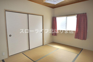 【和室】 | 西脇市和布町貸家　南側