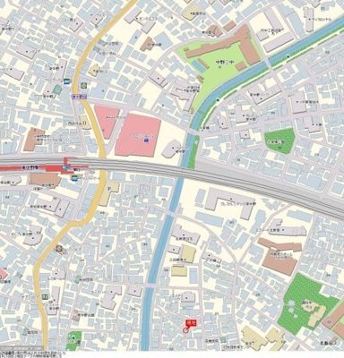 【地図】 | ファーストハウス北新宿