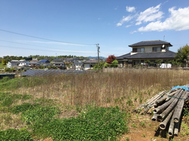 岩間町上山　売土地の外観