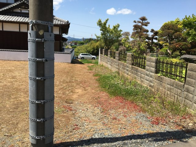 岩間町上山　売土地の外観