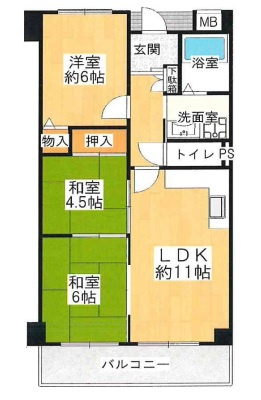 ◆豊中市◆グリーンエクセル桃山台◆閑静な住宅街♪の画像