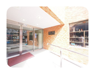 【エントランス】 | 落ち着いたエントランスです