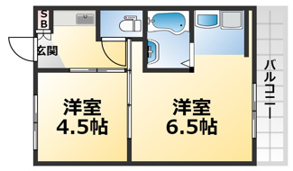 【間取り】 | ヴィラナリー雲雀ヶ丘3号棟
