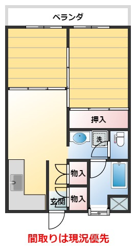 前田ビルの間取り