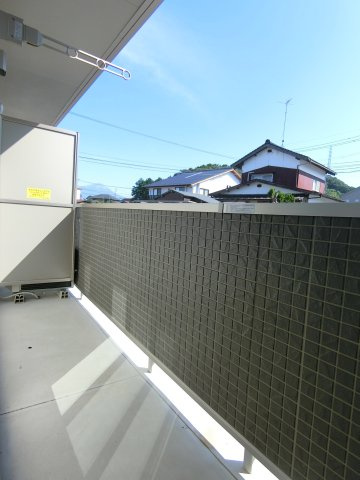 セジュールKAMI　Gのバルコニー