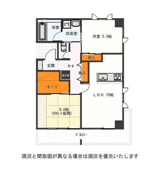 【間取り】 | ミレーユ・ステディア | 2LDK・和室有り♪