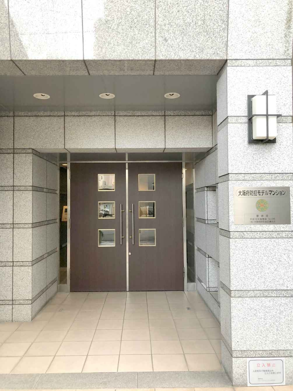 アドバンス難波南のエントランス|アドバンス難波南　エントランス