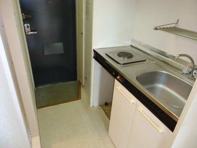 ★1口電気コンロ付き★