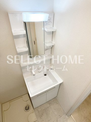 【独立洗面台】 | プランドール柿碕 | 独立洗面台あり、毎朝おしゃれに忙しい女性の方におすすめです