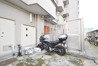 【その他共用部分】 | バイク置き場