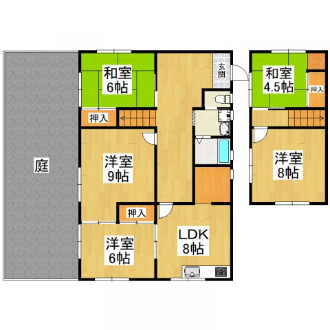 【間取り】 | 須賀戸建