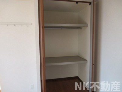 【収納】 | ドゥ・リュエルB（河内花園賃貸） | 小物を収納するのに便利です