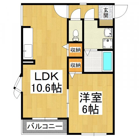 【間取り】 | レーゲンボーゲン大美野