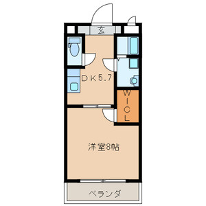 ルーチェクール花畑【キャッシュバック対象物件】の間取り