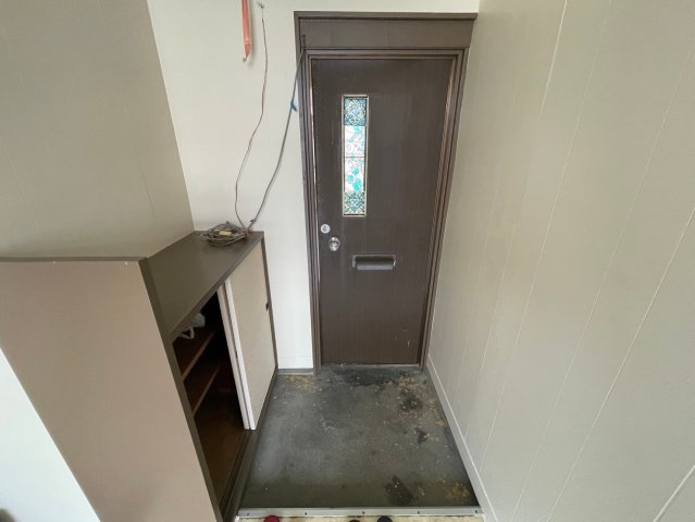 山田アパートの玄関|山田アパート