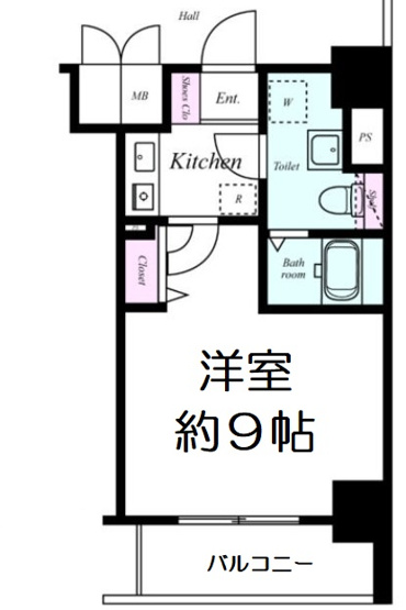 【間取り】 | エスリード福島駅前第2