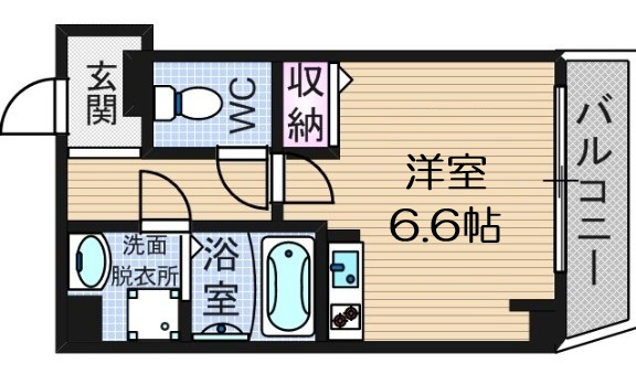 【間取り】 | サンロール難波南