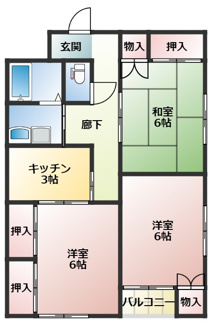 【間取り】 | カシミール7