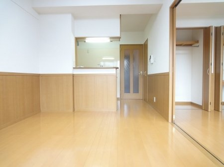 熊本市南区近見６丁目の賃貸マンションの居間・リビング