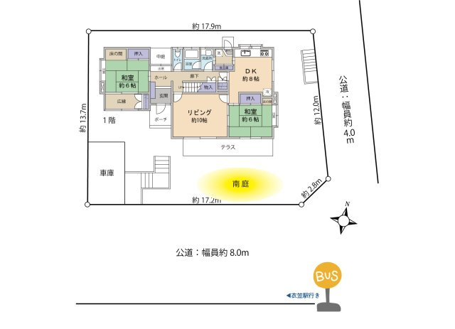 土地面積：253.40㎡（約76.55坪）