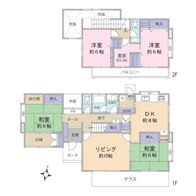 ４ＬＤＫ（建物面積：119.22㎡）