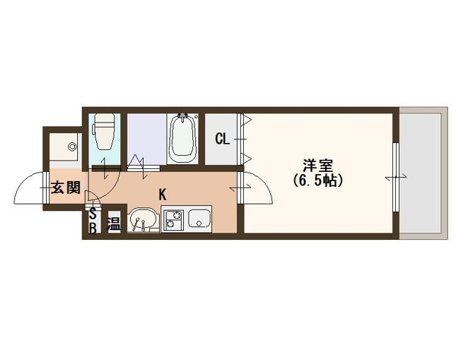【間取り】 | オズレジデンス天下茶屋