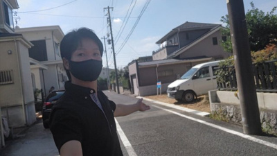 【前面道路含む現地写真】 | 千種区希望ヶ丘第3期　全2棟　2号棟＜仲介手数料無料＞富士見台小・千種台中　新築一戸建て | 10/5撮影
千種区の不動産売買の事ならマックスバリュで住まい相談エムワイホームにお任せください。