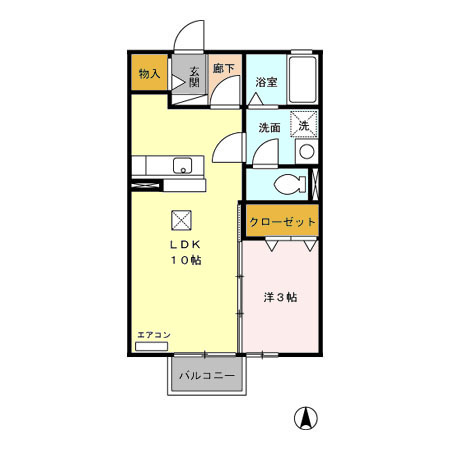 リビングタウン榎戸C棟