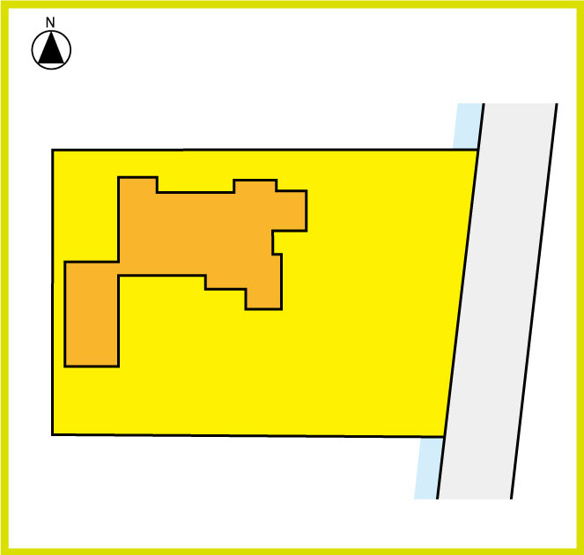 【区画図】 | 伊豆の国市墹之上 中古住宅 EH03512 | 伊豆の国市墹之上　地形図