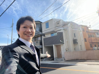 【外観】 | 千種区日進通　全1棟　1号棟　＜仲介手数料無料＞田代小・城山中　新築一戸建て | 4/1撮影
住宅ローンアドバイザーの村田です。住宅ローン審査が通らなかった方、あきらめる前にご相談ください。