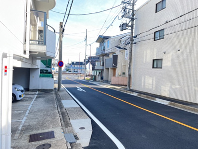 【前面道路含む現地写真】 | 千種区日進通　全1棟　1号棟　＜仲介手数料無料＞田代小・城山中　新築一戸建て | 4/1撮影
住宅ローンアドバイザーの村田です。住宅ローン審査が通らなかった方、あきらめる前にご相談ください。