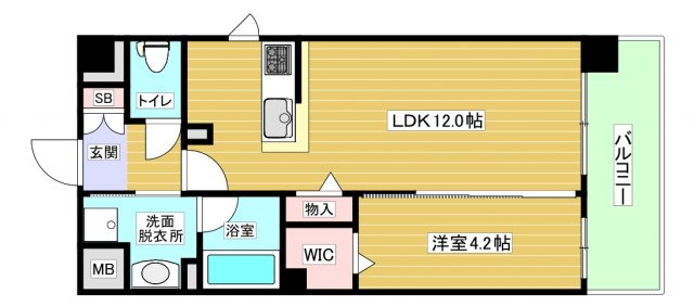 【間取り】 | グレースリバー中之島