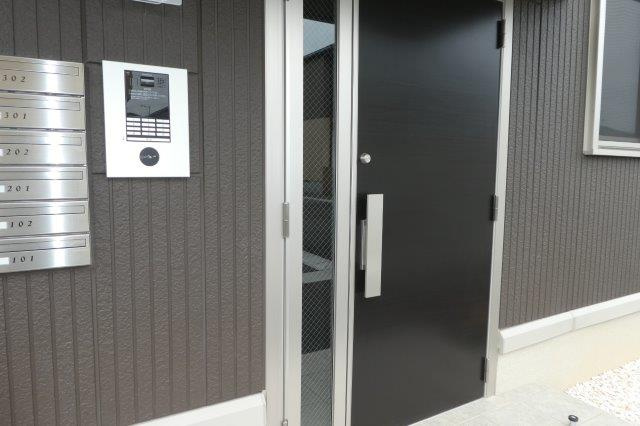 ヴェルデ溝口のエントランス|オートロック