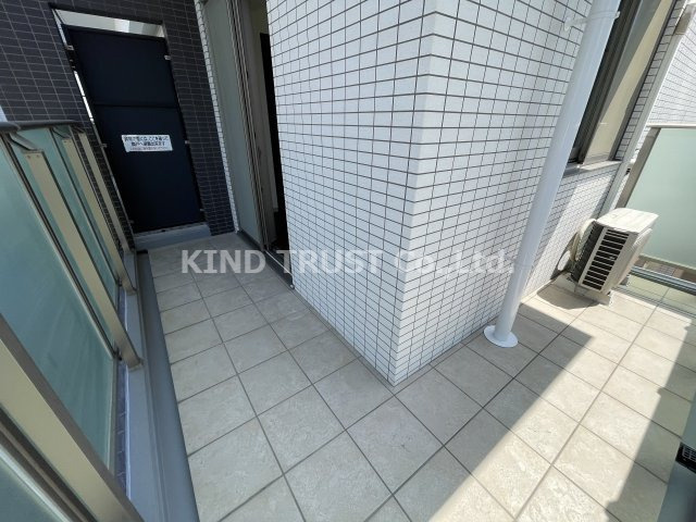 NORTH VILLAGE 参番館のバルコニー