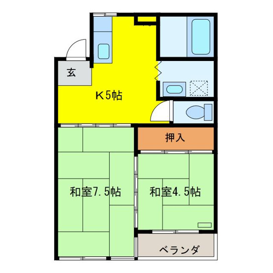 【間取り】 | ダイコーハイツ