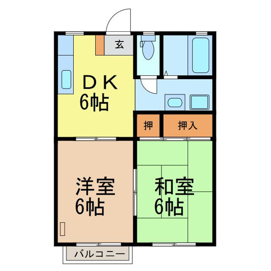 【間取り】 | ウィングコーポラスⅠ